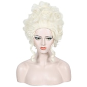 cheap Historical Wigs-Long Wavy Pink Wig Big Bouffant Beehive Wigs for Women fits 50s 80s Halloween Wigs