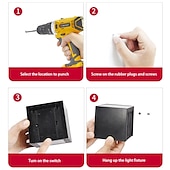 abordables Aplique de pared para exterior-2 uds., luces solares de pared, luz de valla exterior para jardín, patio, balcón, patio, villa, porche, decoración de patio, lámpara de pared impermeable de ambiente