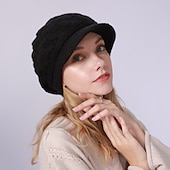 preiswerte Hüte-warme Strickmütze Winterfrauen solide Mütze Outdoor winddichter Gehörschutz Skifahren Wandern Mädchen Mützen