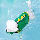 cheap Lifejackets-Dog Cat Life Vest Dog Life Jacket Fashion Sports &amp; Outdoors Adjustable Breathable Soft Washable Comfortable Outdoor Party Dailywear Casual Daily Festival Dog Clothing for Golden Retriever Bulldog Pug