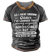 Men's Letter Graphic Prints Graphic Tee Funny T Shirts Old Man T Shirt Short Sleeve T shirt 3D Print Crew Neck Shirt Vintage Sports Designer Outdoor Street Daily Black Army Green Navy Blue Summer cheap Men's Funny T shirts-Men's Letter Graphic Prints Graphic Tee Funny T Shirts Old Man T Shirt Short Sleeve T shirt 3D Print Crew Neck Shirt Vintage Sports Designer Outdoor Street Daily Black Army Green Navy Blue Summer