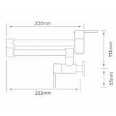 levne Skládací-kuchyňská baterie jednoduchá rukojeť se dvěma otvory chrom/nikl kartáčovaný/galvanicky pokovená středová sada moderních kuchyňských kohoutků
