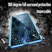 preiswerte Andere Handyhülle-doppelseitige glasmagnethülle für huawei p50 p40 p30 lite pro klar 360 schutz handyhülle metallmagnet-adsorptionsschutzhülle für huawei mate 40 30 20 pro