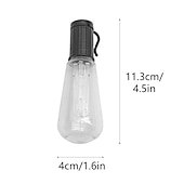 cheap Solar String Lights-Solar Bulb String Lights Outdoor Solar Waterproof Retro Bulb Fairy String Lights 3M-10LEDs 5M-20LEDs 7M-30LEDs for Cafe Wedding Party Patio Holiday Decoration IP65 Garden Light