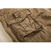 preiswerte Unterteile-Herren Cargo Shorts Kurze Hosen Kurze Hose für Wanderer Taktische Shorts Militär Sommer Außen Ripstop Atmungsaktiv Rasche Trocknung Leicht Kurze Hose Caprihose Unten Unterhalb des Knies Weiß Schwarz