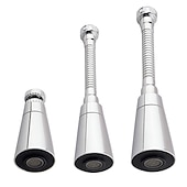 abordables Robinets-pulvérisateurs-Robinet d&#039;eau de cuisine universel pression réglable tête de robinet d&#039;eau rotative à 360 degrés adaptateur de buse de robinet de douche à économie d&#039;eau