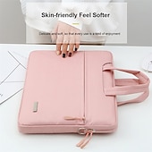 cheap Laptop Bags,Cases &amp; Sleeves-Laptop Briefcases 12&quot; 13.3&quot; 14&quot; inch Compatible with Macbook Air Pro, HP, Dell, Lenovo, Asus, Acer, Chromebook Notebook Waterpoof Oxford Cloth Solid Color for Travel Colleages &amp; Schools