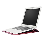 levne Tašky, pouzdra a pouzdra na notebooky-Rukávy na notebook 12 &quot; 13.3 &quot; 14 &quot; palec Kompatibilní s Macbook Air Pro, HP, Dell, Lenovo, Asus, Acer, Chromebook Notebook Voděodolný Nárazuvzdorné Kožené Pevná barva pro Obchodní kancelář