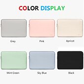 cheap Laptop Bags,Cases &amp; Sleeves-Laptop Sleeves BN-Q004 12&quot; 14&quot; 15.6&quot; inch Compatible with Macbook Air Pro, HP, Dell, Lenovo, Asus, Acer, Chromebook Notebook Laptop Carrying Case Cover Waterpoof Shock Proof PU Leather Solid Color for