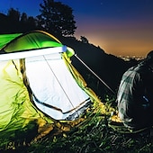 cheap Camping Lights &amp; Lanterns-LED Camping Light Outdoor Inflatable Tube Light Portable Foldable USB Interface Tube Light Outdoor Emergency Travel Hiking Camping Tent Light Emergency Lighting