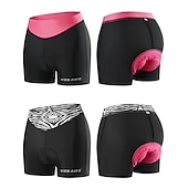 cheap Women&#039;s Underwear &amp; Base Layer-Women&#039;s Cycling Underwear Cycling Padded Shorts  Summer Polyester Bike Underwear Shorts Padded Shorts / Chamois 3D Pad Quick Dry Moisture Wicking Sports Patchwork Black / Pink / Black+White Mountain