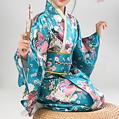 お買い得  着物-女の子 浴衣 ローブ 着物 日本の伝統 マスカレード 子供用 着物コート パーティー