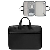 cheap Laptop Bags,Cases &amp; Sleeves-Laptop Sleeves 12&quot; 13.3&quot; 14&quot; inch Compatible with Macbook Air Pro, HP, Dell, Lenovo, Asus, Acer, Chromebook Notebook Waterpoof PU Leather Solid Color for Travel Business Office Colleages &amp; Schools