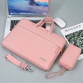 cheap Laptop Bags,Cases &amp; Sleeves-Laptop Briefcases 12&quot; 13.3&quot; 14&quot; inch Compatible with Macbook Air Pro, HP, Dell, Lenovo, Asus, Acer, Chromebook Notebook Waterpoof Oxford Cloth Solid Color for Travel Colleages &amp; Schools