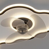 cheap Dimmable Ceiling Lights-Ceiling Light LED Minimalist Bedroom Cloud Ceiling Fan Lamp Simple Modern With Spotlight Home Dining Room Ceiling Fan Integrated Ceiling Lamp