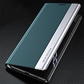 Недорогие Чехлы для iPhone-Чехол для iPhone 16 iPhone 15 Pro Max Plus iPhone 14 13 12 11 Pro Max Plus X XR XS флип-обложка с подставкой магнитная полнороговая защитная укладка PC металл