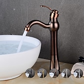 cheap Classical-Bathroom Sink Faucet - Classic Electroplated Centerset Single Handle One HoleBath Taps