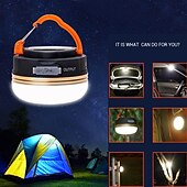 cheap Camping Lights-LED Camping Lantern Hanging Tent Light Outdoor Portable 5W Mini Electric Lantern Flashlight for Camping Hiking Fishing Hurricane Emergency