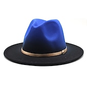 economico Cappelli per feste-Unisex Cappello Cappelli da pescatore Protezione solare Caldo Matrimonio Feste Tinta unita Multicolore