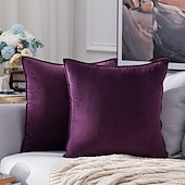 economico Tendenze cuscini-più cool cuscini decorativi cuscini di lancio copertura del cuscino di tiro di velluto agriturismo federa per camera da letto soggiorno cuscino rosa blu verde salvia viola giallo