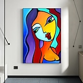 economico Ritratti-Mintura Figura Fatta A Mano Pittura A Olio Su Tela Decorazione Della Parete Di Arte Moderna Immagine Astratta Per La Decorazione Domestica Pittura Arrotolata Senza Cornice Non Allungata