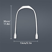 abordables Lampes de lecture-Lampe Tour de Cou LED Mains Libres – Intensité Variable, Flexible pour Lecture &amp; Éclairage Extérieur
