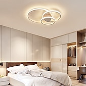 voordelige Dimbare plafondlampen-55 cm dimbare plafondlamp led metaal moderne stijl mode geschilderde afwerkingen 220-240v