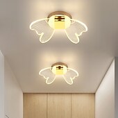 economico Lampade e ventilatori da soffitto-Plafoniera da corridoio a 1 luce a forma di led, luce da tavolo da sole per portico