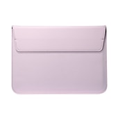 levne Tašky, pouzdra a pouzdra na notebooky-Rukávy na notebook 12 &quot; 13.3 &quot; 14 &quot; palec Kompatibilní s Macbook Air Pro, HP, Dell, Lenovo, Asus, Acer, Chromebook Notebook Voděodolný Nárazuvzdorné Kožené Pevná barva pro Obchodní kancelář