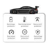 halpa bluetooth hands-free autosarja-FM lähetin Bluetooth-autosarjat auton handsfree Bluetooth Oikosulkusuojaus Monilähtöinen Kortinlukija Kaiutin Auto