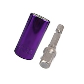 cheap Wrench-2pc 7-19mm Universal Socket Wrench, Multi-function Ratchet, Hand Drill Motorcycle Repair Socket, Magic Socket Spark Plug