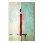 halpa Ihmisiä kuvaavat taulut-mintura käsintehty figuuri öljymaalaus kankaalle seinä taide koristelu moderni abstrakti kuva kodin sisustukseen rullattu kehyksetön venyttämätön maalaus