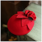 cheap Accessories and More-Retro Vintage 1950s Fascinator Hat Kate Middleton Women&#039;s Masquerade Party / Evening Bachelorette Party Adults Hat