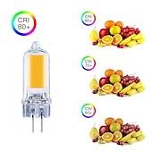voordelige Ledlampen met twee pinnen-10 stks dimbare geen flikkering glas led g4 cob lamp 3 w ac/dc12v led lamp kristal gloeilamp lampada lampara bombilla ampul