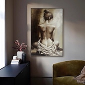 levne Nude Art-mintura ručně vyráběná nahá žena olejomalba na plátně nástěnná umělecká dekorace moderní abstraktní obraz pro domácí dekoraci válcovaný bezrámový nenatažený obraz