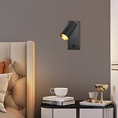tanie Kinkiety wewnętrzne-1-light 5w kryty nowoczesny styl skandynawski ramię wahadłowe światła salon sypialnia metalowa ściana światło;