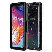 olcso Samsung-tokok-telefon Ügy Kompatibilitás Samsung Galaxy S24 S23 S22 S21 S20 Ultra Plus FE A72 A52 A42 A21s Note 10 Plus Note 10 A22 Galaxy A22 4G Héjtok Vízálló Átlátszó Ütésálló Átlátszó Szilikagél PC