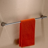 abordables Barres repose-serviettes-porte-serviettes monocouche porte-serviettes 60cm porte-serviettes en alliage de cuivre galvanoplastie lumière vive