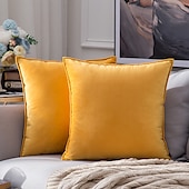 economico Tendenze cuscini-più cool cuscini decorativi cuscini di lancio copertura del cuscino di tiro di velluto agriturismo federa per camera da letto soggiorno cuscino rosa blu verde salvia viola giallo