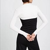 baratos envoltórios de convidados de casamento-Estolas Femininas Bolero Voile / Transparente Básico Proteção Solar Manga Longa Elastano Estolas de Casamento Com Cor Pura Para Convidado do casamento Todas as Estações