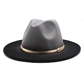 economico Cappelli per feste-Unisex Cappello Cappelli da pescatore Protezione solare Caldo Matrimonio Feste Tinta unita Multicolore