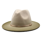 economico Cappelli per feste-Unisex Cappello Cappelli da pescatore Protezione solare Caldo Matrimonio Feste Tinta unita Multicolore