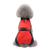 billiga Regnrock-Hund Katt Regnjacka Mode Fritid Vattentät Mjuk Tvättbar Bekväm Utomhus Fest Vardag Ledigt / vardag Festival Hundkläder for Bulldogg Shiba Inu Pudel Small Medium