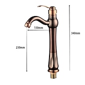 cheap Classical-Bathroom Sink Faucet - Classic Electroplated Centerset Single Handle One HoleBath Taps