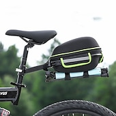 halpa Pyörälaukut-west biking® 8 l pyörän satulalaukku pyöräteline laukku metallirungolla ja sadesuojalla vedenpitävä kevyt heijastinnauha pyörälaukku kangas lycra eva polkupyörälaukku pyörälaukku pyörä polkupyörä pyöräily
