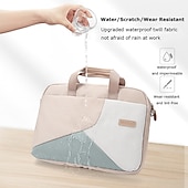 ieftine Genți, huse și huse pentru laptop-huse pentru laptop 13.3" 14" 15.6" inch, grils women, pentru macbook air pro, hp, dell, lenovo, asus, acer, chromebook notebook, stofa Oxford rezistenta la soc, pentru scoli de birouri de turism