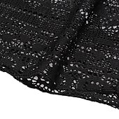 economico Prendisole-Per donna Normale Costumi da bagno Prendisole Abito da spiaggia Costume da bagno Lacci Pizzo Scollatura posteriore Uncinetto Strappato Tinta unica Con bretelline Festività Sensuale Costumi da bagno