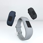 cheap Garmin Watch Bands-3 Pack Watch Band for Garmin Vivofit 3 Vivofit JR Vivofit jr 2 Silicone Replacement  Strap Elastic Waterproof Adjustable Sport Band Wristband