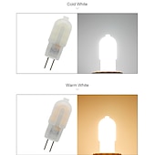 お買い得  LEDバイピンライト-10個g4ac/dc12vdc12vLEDライト12ledssmd2835電球ランプラスポットライトは家庭用シャンデリア用のハロゲンランプを交換します