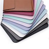 levne Tašky, pouzdra a pouzdra na notebooky-Rukávy na notebook 12 &quot; 13.3 &quot; 14 &quot; palec Kompatibilní s Macbook Air Pro, HP, Dell, Lenovo, Asus, Acer, Chromebook Notebook Voděodolný Nárazuvzdorné Kožené Pevná barva pro Obchodní kancelář